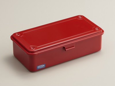 TOYO Trunk Shape Toolbox T-190 Red - Click Image to Close